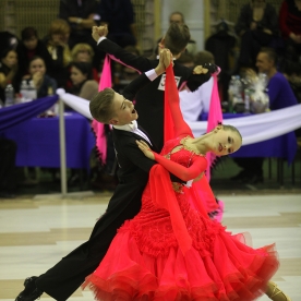Чемпионы Харьков Grand Prix 2014 (Украина, Харьков, СК Политех) Степан Удовиченко и Ирина Боцюра