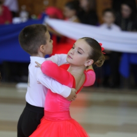 Призеры Харьков Grand Prix 2014 (Украина, Харьков, СК Политех) Сергей Бельмас и Вероника Доля