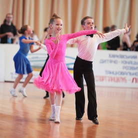Чемпионы Zerkalnaya Struya 2013 (Украина, Харьков, ПВЦ Радмир-Экспохолл) Степан Удовиченко и Ирина Боцюра