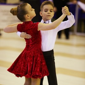 Чемпионы Харьков Grand Prix 2013 </br>(Украина, Харьков, СК Политех) Сергей Бельмас и Вероника Доля